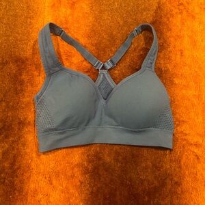 DSG blue sports bra